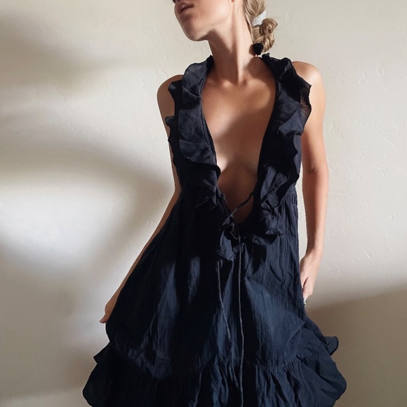 Vintage Flowy Ralph Lauren Dress - Picture 2 of 6